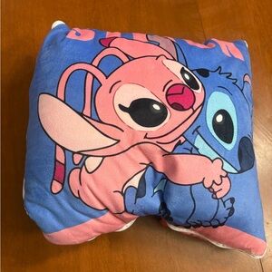 Disney Character Pillow - Pink and Blue
